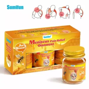 Faith Sumifun Meniscus Pain Relief Ointment Joint Pain Relief Cream Knee Care Bee venom Balm For Joint Care Treatment Gel Cream Bee Venom Pain Relief Cream 15g*3