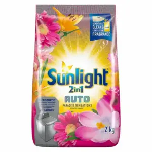 Sunlight Machine Wash 2in1 Auto Detergent 2kg Paradise