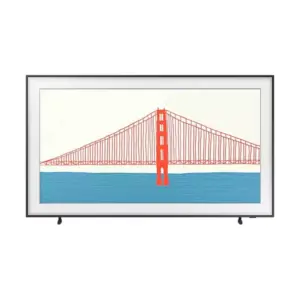 Samsung 55" QLED 4K The Frame TV with Art Mode, Dual LED, Motion Sensor, SpaceFit Sound, PC on TV 55LS03A
