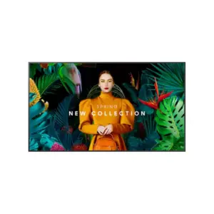 Samsung 55" Crystal UHD 4K Commercial Signage Display with VA Panel, Tizen OS, Ultra Slim Depth, Even Bezel LH55QMCEBGCXUE