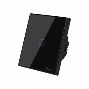 Sonoff WiFi Touch Switch 1 Gang Wired 2A Black T3EU1C