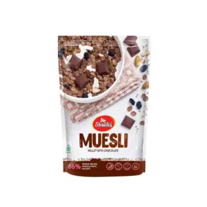 Shanti's Shantis Muesli Millet with Chocolate 250g (Pack of 12pcs)
