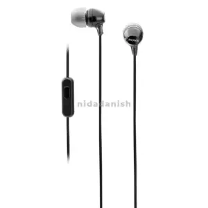 Sony Headphones 9mm Driver Unit Neodymium Magnet 1.2m Cord MDR-EX15APBZE