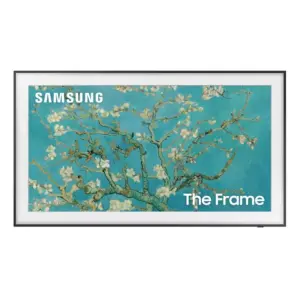Samsung 55" QLED 4K Smart TV Quantum HDR The Frame, Slim Fit, Art Mode, Anti-Reflection with Matte Display, 100% Color Volume with Quantum Dot, Motion Sensor, Samsung Art Store, Solar Cell Remote (Rechargable) with Free Bezels 55LS03D