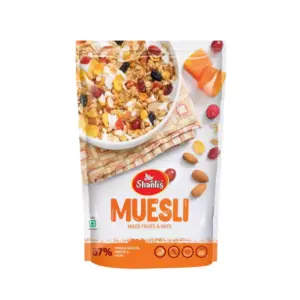 Shanti's Shantis Muesli Mixed Fruits & Nuts 500g (Pack of 12pcs)