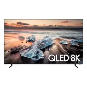 Samsung 75" QLED 8K Smart UHD TV, Real 8K Resolution, 8K AI Upscaling, Quantum Processor 8K, Quantum HDR 32x, Direct Full Array 16X, Intelligent Mode, Screen Sizes to 98", OneRemote, Immersive Sound, Universal Guide, Smart Speakers 75Q900R