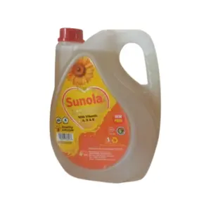 Sunola Pure Refined Sunflower Cooking Oil 3L