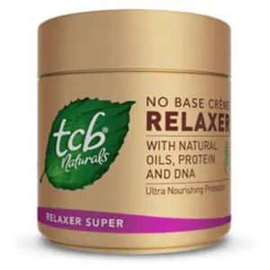 TCB Naturals Crème Hair Relaxer with Naturals Oils, Protein and DNA 15Oz (425g) x 12