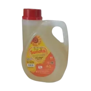 Sunola Pure Refined Sunflower Cooking Oil 1L