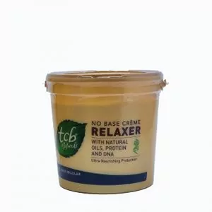 TCB Naturals Crème Hair Relaxer with Naturals Oils, Protein and DNA  2kg x 4