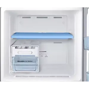 Samsung Refrigerator 253L Double Door Top Freezer, Digital Inverter Technology, CoolWall Technology, Elegant Inox RT25K3082S8