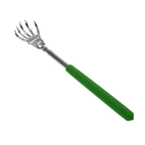 Faith Back Scratcher Stainless Steel - Telescopic Scratching Massager, Extendable Itch Relief Tool, Ideal for Seniors and Health Products, Hackle Handicrafts.