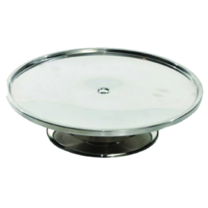 RMH Cake Stand Low Base Stainless Steel DS-I Q