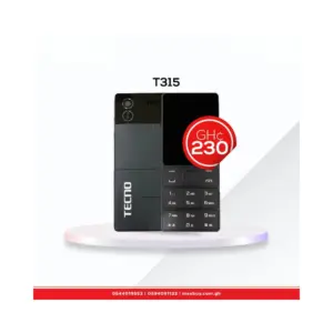 Tecno Dual SIM Feature Phone – 2.4 Inch Display, Long Battery Life Basic Mobile Phone T315
