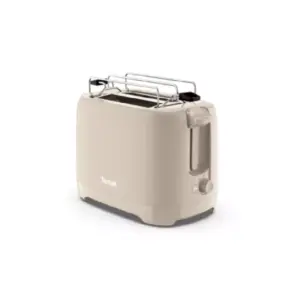 Tefal Appliances Tefal Morning 2 Slot Toaster 850W with Bun Warmer, 7 Browning Levels, Stop Function, Plastic Body TT2M1B27