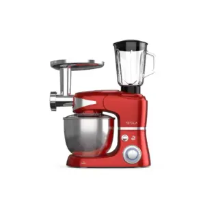 Tesla Appliances Tesla Kitchen Robot, 3 In 1 Blender, Mincer, Mixer, KR600A