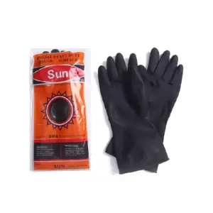 Generic Sun Rubber Garden Gloves XL 200g (Pack of 12pcs)