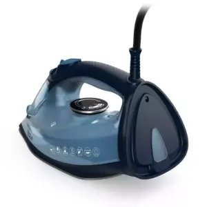 Tesla Appliances Tesla Steam Iron 2400W, Ceramic Soleplate, 600ml Water Tank, Anti-Drip, Self-Clean, Adjustable Temperature, Continuous Steam IR460BT/G