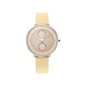 Titan Watch Titan Pastel Dreams Quartz Analog Watch for Women with Brown Leather Strap 2651SL05