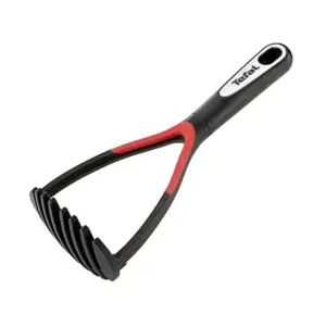 Tefal Ingenio Potato Masher 30cm Black & Red Stain Resistance Platinum Silicone Handle K2071214