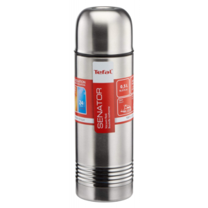 Tefal Senator Vacuum Flask 0.5L Thermal Bottle Stainless Steel Inox Thermal Bottle Break Proof K3063214