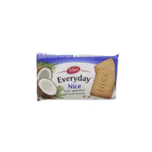 Tiffany Everyday Nice Biscuit Sugar Sprinkled Coconut 40g (Pack of 40)