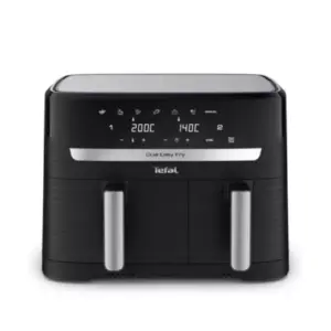 Tefal Appliances Tefal Dual Digital Air Fryer, Easy Fry 8.3L 2700W EY901840