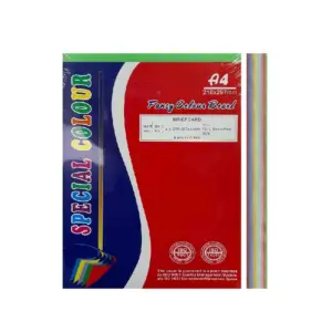 Generic Special Colour Manilla Sheet A4 160gsm 100 Sheets Assorted Colours P05367