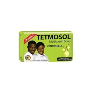 Tetmosol Medicated Soap Citronella 75g (Pack of 72pcs)