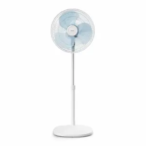 Tefal Appliances Tefal Stand Fan 16 inch Padestal Fan 3 Blades 45w Essential Vf4410g2 - Oscillation Function 3 Preset Automatic Modes Manual Control Durable Motor