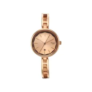 Titan Watch Titan Raga Viva 6 Analog Rose Gold Dial Watch for Women with Date, Metal Strap 2683WM01