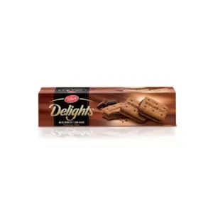 Tiffany Delights Biscuits Bourbon Cream 200g (Pack of 24)