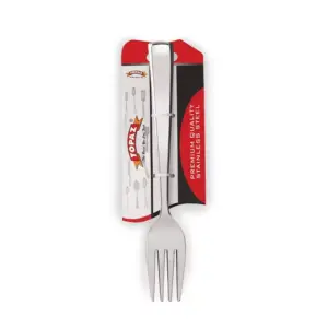 Topaz Table Fork 6pcs Stainless Steel Dinner Fork Set - Ideal for Eating Salad, Dessert, Appetizer 0095