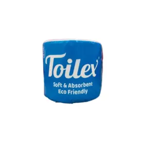 Velvex Toilex Toilet Tissue 3 Ply White Pack of 50