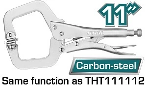 Total Tools Total C-Clamp Locking Plier 11” THT111113