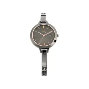 Titan Watch Titan Raga Viva Refresher Quartz Analog Grey Dial Watch for Women with Date, Metal Strap 2578QM02