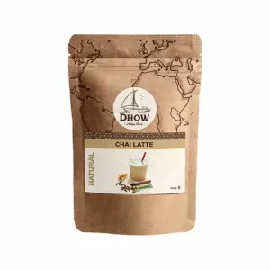 Dhow Nature Foods Dhow Organic Chia Latte Powder (Ginger, Lemongrass, Cardamom, Clove, Cinnamon) 100g