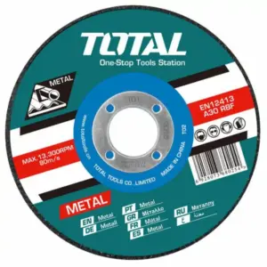 Total Tools Total Abrasive Cutting Disc 7” for Metal TAC2211802