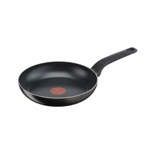Tefal Frypan 26cm Easy Cook Titanium Nonstick Thermo Signal B5540502 - Aluminium Material With Heat Indicator Dishwasher Safe And Pfoa Safe