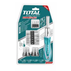 Total Tools Total Ratchet Screwdriver and Bit Set 24pcs TACSD30246