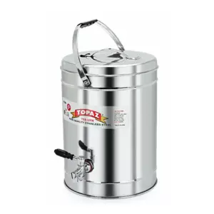 Topaz Tea Can Stainless Steel 20L Eco-Friendly Tea/Coffee Urn Hot & Cold Pot Leak Proof Food Grade