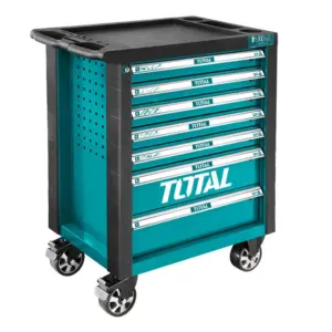 Total Tools Total Tool Box Roller Cabinet 7 Drawers Empty THRC01071