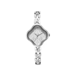 Titan Watch Titan Karishma Festive Analog White Dial Watch for Women with Silver Metal Strap 2701SM01