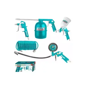 Total Tools Total Air Tools 5pcs Set with Nitto Type Connector TATK053