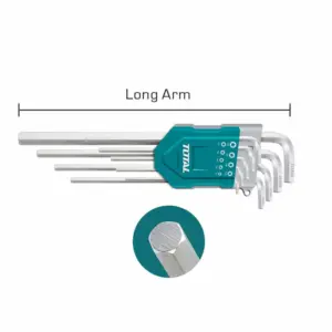 Total Tools Total Allen Hex Key Set 9pcs THT106192