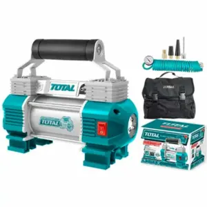 Total Tools Total Auto Air Compressor 12V 120PSI with Light TTAC2506