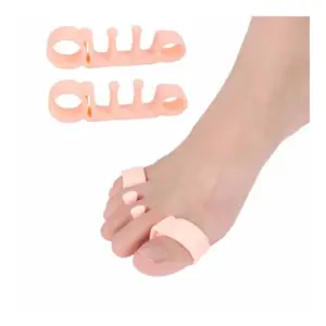 Faith Toe Separators and Stretchers - Gel Toe Spacers and Protectors, Bunion Splint and Straightener, Shoe Stretcher for Yoga and Bunion Correction, Latest Upgrade.