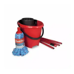 Tonkita Mop Kit Floor Washing Bucket Mop & Handle 0212 (Pack of 2Pcs)