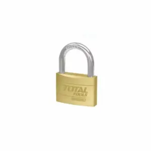 Total Tools Total Brass Padlock 20mm Heavy Duty TLK32202