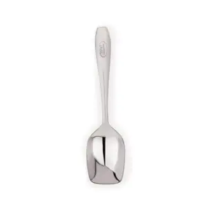 Topaz Serving Spoon Multipan Silver Stainless Steel Curry Server Food Grade Mirror Polished 0006